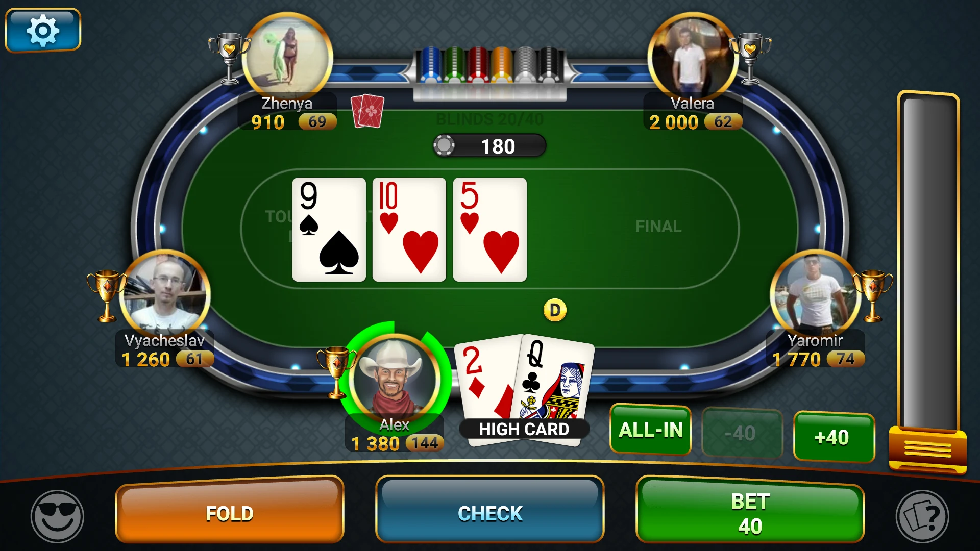 Poker Championship Tournaments screenshot